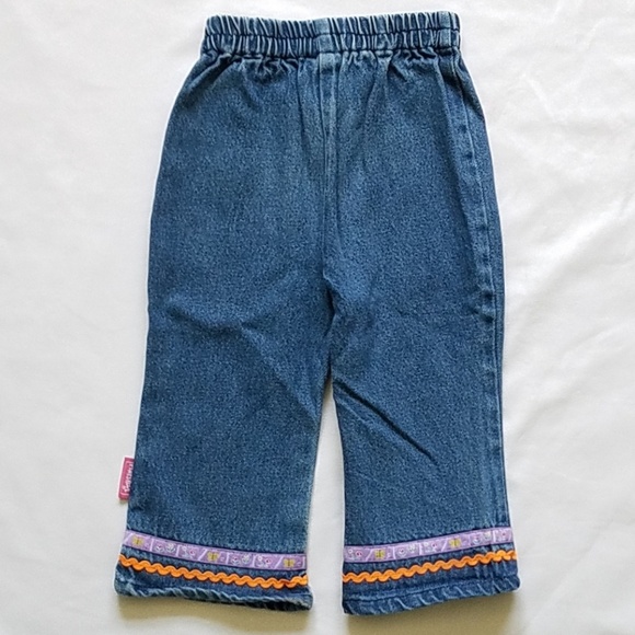 ๐4/$10๐ Playskool Jeans- Purple & Orange Stripes - Picture 3 of 4